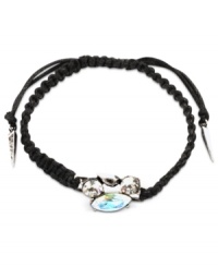 Sleek and stylish, this corded bracelet from RACHEL Rachel Roy dazzles with glass crystal accents and silver-tone mixed-metal details. Approximate adjustable length: 5-1/2 inches to 9 inches. Sleek and stylish, this corded bracelet from RACHEL Rachel Roy dazzles with glass crystal accents and silver-tone mixed-metal details. Approximate adjustable length: 5-1/2 inches to 9 inches.
