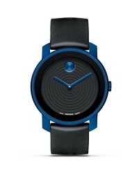 Large Movado BOLD watch with blue accents. Large Movado BOLD watch with blue accents.