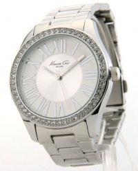 Kenneth Cole New York Stainless Steel White Silver Dial Ladies Watch KC4797 Kenneth Cole New York Stainless Steel White Silver Dial Ladies Watch KC4797