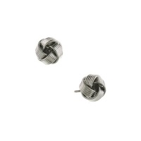 Très Timeless Silver Love Knot Stud Earrings Très Timeless Silver Love Knot Stud Earrings