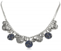 Kenneth Cole New York Urban Stone Faceted Bead Disc & Cherry Bead Frontal Necklace Kenneth Cole New York Urban Stone Faceted Bead Disc & Cherry Bead Frontal Necklace