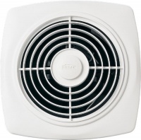 Broan 509 180 CFM 6.5 Sones Through Wall Ventilation Fan, White Square Plastic Grille Broan 509 180 CFM 6.5 Sones Through Wall Ventilation Fan, White Square Plastic Grille