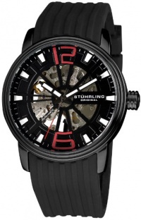 Stuhrling Original Men's 1078.33561 Classic Delphi Achilles Automatic Skeleton Black Watch Stuhrling Original Men's 1078.33561 Classic Delphi Achilles Automatic Skeleton Black Watch