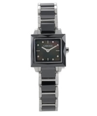 With a bold, structured design, this Carolee dress watch adds daring style to your evening. With a bold, structured design, this Carolee dress watch adds daring style to your evening.