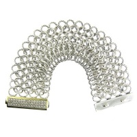 18 kt Gold & Sterling Silver David Yurman Diamond Bracelet 18 kt Gold & Sterling Silver David Yurman Diamond Bracelet