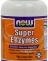 NOW Foods Super Enzymes, 180 Capsules
