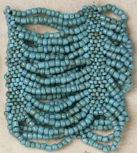 Cuff Bracelet - Turquoise - Beaded Stretch Style Cuff Bracelet - Turquoise - Beaded Stretch Style