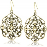 Lucky Brand Gold-Tone Thai Butterfly Earrings Lucky Brand Gold-Tone Thai Butterfly Earrings