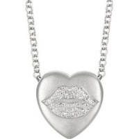 Genuine Ibiza Sterling Silver 16 Sweethearts .02 Ctw Diamond Necklace 15X15 mm Lips With 2 Box Grams 6.100% Satisfaction Guaranteed. Genuine Ibiza Sterling Silver 16 Sweethearts .02 Ctw Diamond Necklace 15X15 mm Lips With 2 Box Grams 6.100% Satisfaction Guaranteed.