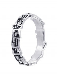 Sterling Silver 5mm Musical Notes Band Ring Size 5, 6, 7, 8, 9 Sterling Silver 5mm Musical Notes Band Ring Size 5, 6, 7, 8, 9