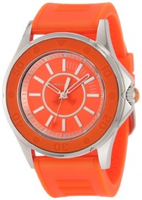 Juicy Couture Women's 1900874 Rich Girl Orange Jelly Strap Watch Juicy Couture Women's 1900874 Rich Girl Orange Jelly Strap Watch