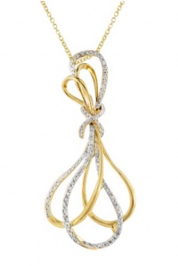 Effy Jewlery 14K Yellow Gold Diamond Pendant, .65 TCW