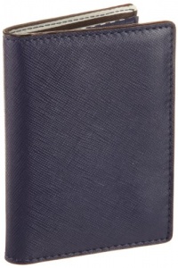 Jack Spade Wesson Leather Vertical Flap NYRU1088 Wallet,Blue,One Size Jack Spade Wesson Leather Vertical Flap NYRU1088 Wallet,Blue,One Size