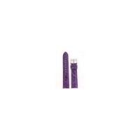 Ladies' Genuine Crocodile Watch Band Purple 16mm Watchband Built-In Spring Bars Ladies' Genuine Crocodile Watch Band Purple 16mm Watchband Built-In Spring Bars