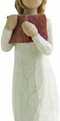 DEMDACO Willow Tree Figurine, Love of Learning