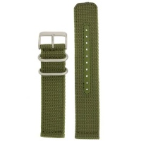 Nylon Watch Band Military Sport Strap Army Green Stainless Heavy Buckle 20 millimeter Nylon Watch Band Military Sport Strap Army Green Stainless Heavy Buckle 20 millimeter