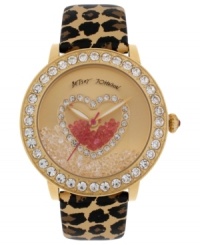 Show your love for Betsey Johnson with this fierce timepiece. Show your love for Betsey Johnson with this fierce timepiece.