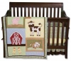 Trend Lab 4 Piece Crib Bedding Set, Baby Barnyard
