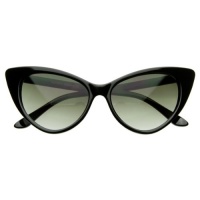 Super Cateyes Vintage Inspired Fashion Mod Chic High Pointed Cat-Eye Sunglasses Super Cateyes Vintage Inspired Fashion Mod Chic High Pointed Cat-Eye Sunglasses