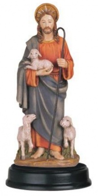 Jesus Good Shepherd Holy Religious Figurine Decoration Statue Decor Jesus Good Shepherd Holy Religious Figurine Decoration Statue Decor