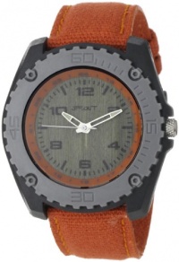 Sprout Unisex ST3001GYGYOR Eco-Friendly Corn Resin Orange Organic Cotton Strap Watch Sprout Unisex ST3001GYGYOR Eco-Friendly Corn Resin Orange Organic Cotton Strap Watch