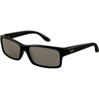 Ray-Ban RB4151 Active Lifestyle Polarized Designer Sunglasses/Eyewear - Shiny Black/Crystal Gray Silver Mirror / Size 59mm Ray-Ban RB4151 Active Lifestyle Polarized Designer Sunglasses/Eyewear - Shiny Black/Crystal Gray Silver Mirror / Size 59mm