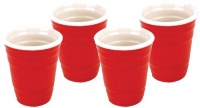 Big Mouth Toys Red Cup Shots, Set of 4 Big Mouth Toys Red Cup Shots, Set of 4