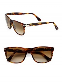 A signature style in a refreshing print with metal accents at the temples, crafted in lightweight acetate. Available in tortoise frames with crystal brown gradient lenses.Acetate100% UV ProtectionMade in Italy A signature style in a refreshing print with metal accents at the temples, crafted in lightweight acetate. Available in tortoise frames with crystal brown gradient lenses.Acetate100% UV ProtectionMade in Italy