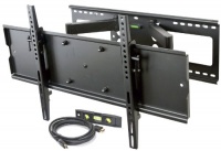 VideoSecu TV Wall Mount for most 32- 65 LCD LED Plasma TV Flat Screen with VESA up to 600x400 mm, Full Motion Dual Arm Articulating Mount bracket with Free HDMI Cable Fits up to 24 Studs B71 VideoSecu TV Wall Mount for most 32- 65 LCD LED Plasma TV Flat Screen with VESA up to 600x400 mm, Full Motion Dual Arm Articulating Mount bracket with Free HDMI Cable Fits up to 24 Studs B71