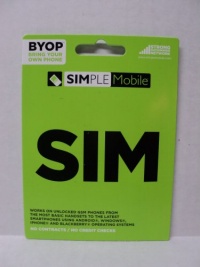 Simple Mobile Activation Kit including Sim Card Simple Mobile Activation Kit including Sim Card