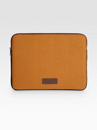 The signature logo print adorns this protective laptop case made of colorful embossed leather.Zip closureLeather13W X 10H X ¾DImported The signature logo print adorns this protective laptop case made of colorful embossed leather.Zip closureLeather13W X 10H X ¾DImported