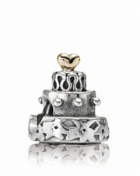 Commemorate a special occasion with PANDORA's multi-layer celebration cake charm. Commemorate a special occasion with PANDORA's multi-layer celebration cake charm.