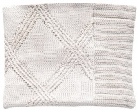 Pickles Diamond Knit Baby Blanket - Oatmeal Pickles Diamond Knit Baby Blanket - Oatmeal