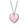 Swarovski Reverie Light Rose Heart Pendant