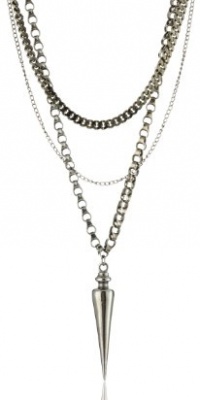 Fiona Paxton Tribal Goddess Arrowhead Multi Chain Necklace