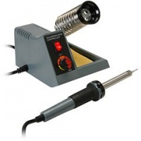 Soldering Station Features Continuously Variable Power Between 5-40W, a 1.5mm Pointed Tip Soldering Station Features Continuously Variable Power Between 5-40W, a 1.5mm Pointed Tip