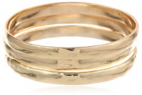 Kenneth Cole New York Shiny Metals Shiny Gold Bangle Bracelet Set, 8 Kenneth Cole New York Shiny Metals Shiny Gold Bangle Bracelet Set, 8