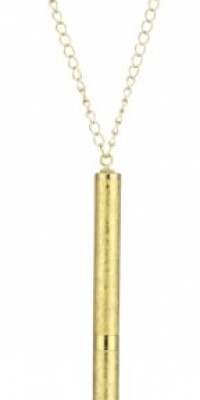 1928 Jewelry Vintage Inspired Gold-Tone Pen Necklace 1928 Jewelry Vintage Inspired Gold-Tone Pen Necklace