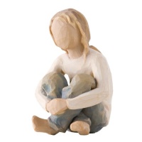 DEMDACO Willow Tree Figurine, Spirited Child