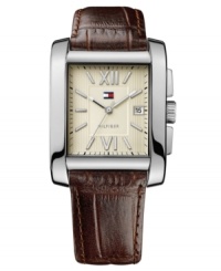 A stylish Tommy Hilfiger timepiece for the everyday gentleman. A stylish Tommy Hilfiger timepiece for the everyday gentleman.