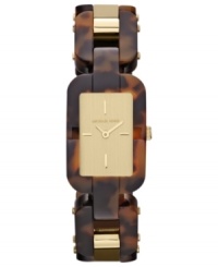 This Brit collection watch from Michael Kors flaunts the tortoise trend to a stunning effect. This Brit collection watch from Michael Kors flaunts the tortoise trend to a stunning effect.