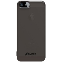 Amzer Soft Gel TPU Gloss Skin Fit Case Cover for Apple iPhone 5 (Fits All Carriers) - 1 Pack - Skin - Retail Packaging - Translucent Smoke Grey Amzer Soft Gel TPU Gloss Skin Fit Case Cover for Apple iPhone 5 (Fits All Carriers) - 1 Pack - Skin - Retail Packaging - Translucent Smoke Grey