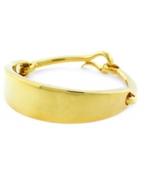 Make your style presence known. This perfect slip-on bracelet from Vince Camuto is crafted from gold tone rhodium. Approximate diameter: 2-1/2 inches. Make your style presence known. This perfect slip-on bracelet from Vince Camuto is crafted from gold tone rhodium. Approximate diameter: 2-1/2 inches.
