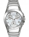 Bulova Women's 96P006 Diamond Dial Chronograph Watch