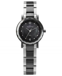 Change up your look with the dusky hues of this charming watch from Skagen Denmark. Change up your look with the dusky hues of this charming watch from Skagen Denmark.