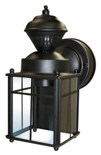 Heath/Zenith SL-4132-BK 150-Degree Bayside Mission Style Motion Sensing Decorative Security Lantern, Black Heath/Zenith SL-4132-BK 150-Degree Bayside Mission Style Motion Sensing Decorative Security Lantern, Black