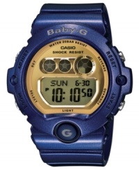 Energize your weekend with this digital sport watch from Baby-G. Energize your weekend with this digital sport watch from Baby-G.