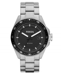 Fossil's Decker collection features classic watch designs with bold details.