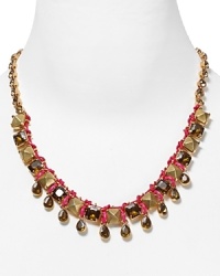 An on-trend blend of woven cords and crystals brings downtown chic to work and weekend looks. From MARC BY MARC JACOBS. An on-trend blend of woven cords and crystals brings downtown chic to work and weekend looks. From MARC BY MARC JACOBS.