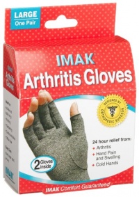 Imak Arthritis Gloves Large (Pack of 2) Imak Arthritis Gloves Large (Pack of 2)